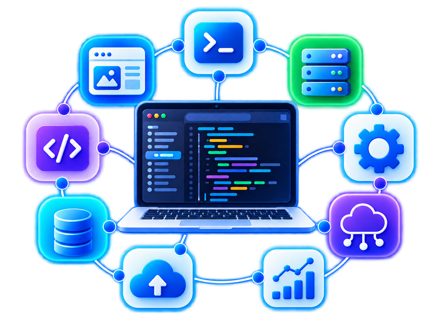 Software development service visual